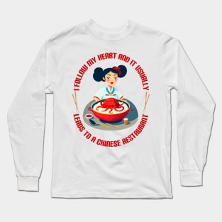 Chinese Food T-Shirt Long Sleeve T-Shirt